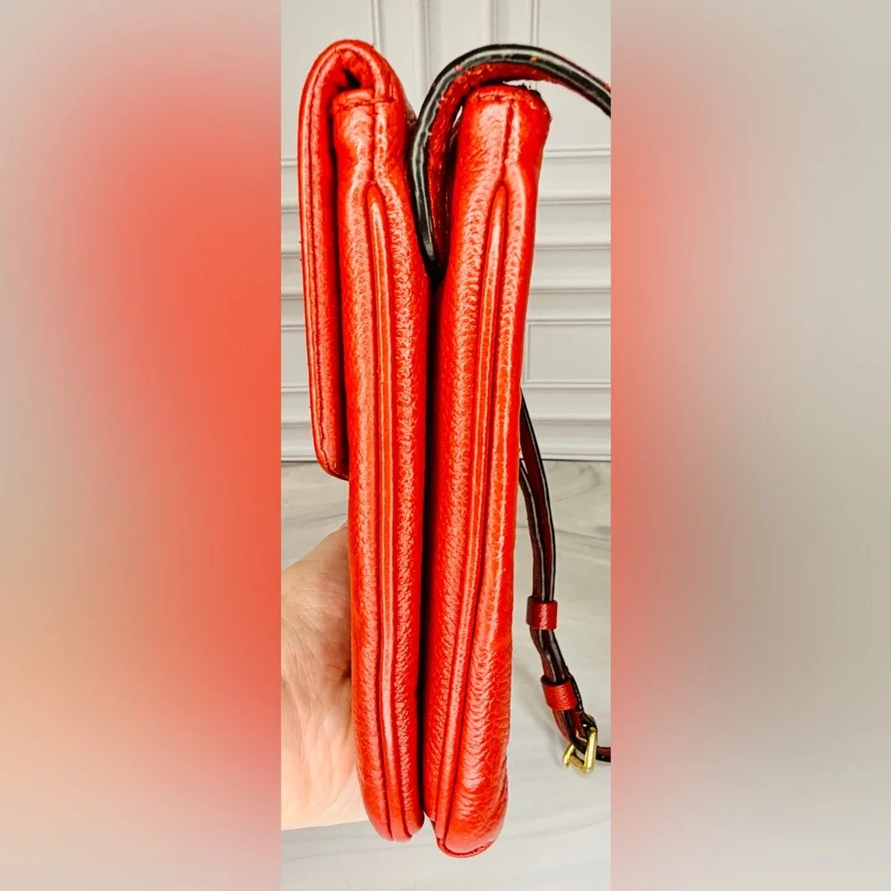 Louis Vuitton Twice Red Empreinte Leather Crossbody Bag | Full Inclusion - Picture 5 of 15